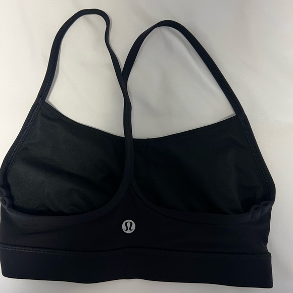 Lululemon Flo y bra in black, size 4 - Picture 2 of 3